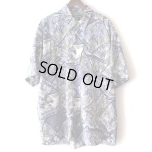 画像1: Pattern Shirt / Stone L.B / size: 2XL