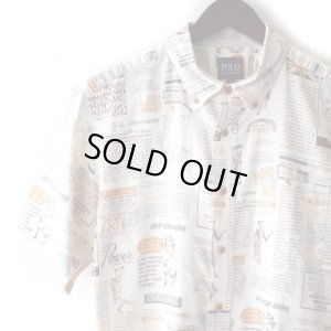 画像3: 【Polo】Pattern Shirt / size: L
