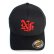 画像2: 【NEWFUNK】NF B.B CAP (BK/RD)