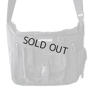 画像2: 【NEWFUNK】MILITARY SHOULDER BAG (BLACK)