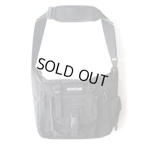 画像1: 【NEWFUNK】MILITARY SHOULDER BAG (BLACK)