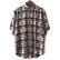 画像1: Pattern Shirt / Sapphire / size: XL (1)