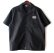 画像1: 【NEWFUNK】AMKZTAG OPEN COLLAR SHIRT (Black) (1)