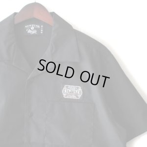 画像3: 【NEWFUNK】AMKZTAG OPEN COLLAR SHIRT (Black)