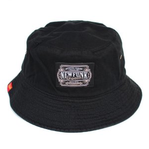 画像1: 【NEWFUNK】AMKZTAG BUCKET HAT (Black)