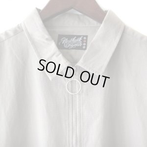 画像3: 【NEWFUNK】HALF ZIP LINEN SHIRT (Beige Gray)