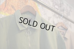 画像12: 【NEWFUNK】HALF ZIP LINEN SHIRT (Light Green)