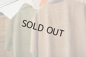 画像13: 【NEWFUNK】HALF ZIP LINEN SHIRT (Beige Gray)