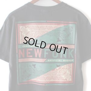 画像4: 【NEWFUNK】PAISLEY BANDANA TEE (Black)