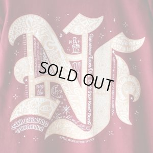 画像4: 【NEWFUNK】FLASH LONG SLEEVE SHIRT (WINE)