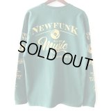 【NEWFUNK】MUSIC ALL DAY LONG SLEEVE SHIRT (Ivy Green)