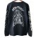 画像1: 【NEWFUNK】SIBA "MARIA" LONG SLEEVE SHIRT (BLACK) (1)