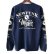 画像1: 【NEWFUNK】MUSIC ALL DAY LONG SLEEVE SHIRT (Navy) (1)