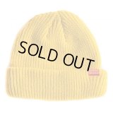 【NEWFUNK】SHORT KNIT CAP (YELLOW)