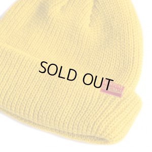 画像2: 【NEWFUNK】SHORT KNIT CAP (YELLOW)