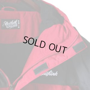 画像8: 【NEWFUNK】 MOUNTAIN JACKET - FLEECE IN (BK/RD)