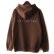 画像2: 【NEWFUNK】Freshman HOODIE (BROWN) (2)