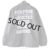 【NEWFUNK】DOM NILON COACH JACKET (BLACK)