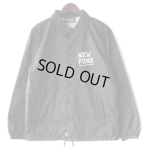 画像2: 【NEWFUNK】DOM NILON COACH JACKET (BLACK)