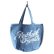 画像1: 【NEWFUNK】DENIM TOTE BAG (LIGHT BULE) (1)