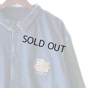 画像3: 【NEWFUNK】DENIM RANGER JACKET (GREEN)