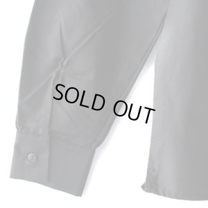 画像6: 【NEWFUNK】AMKZTAG OPEN COLLAR LONG SLEEVE SHIRT (Black)
