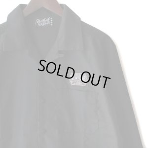 画像3: 【NEWFUNK】AMKZTAG OPEN COLLAR LONG SLEEVE SHIRT (Black)