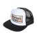 画像1: 【NEWFUNK】extra Mesh Cap -Flat- (White/Black) (1)