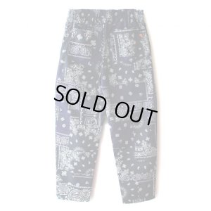 画像2: 【NEWFUNK】Paisley Easy Pants (Navy)