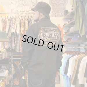 画像7: 【NEWFUNK】AMKZTAG OPEN COLLAR LONG SLEEVE SHIRT (Black)