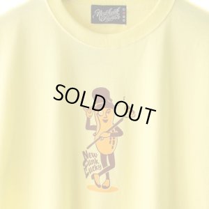 画像2: 【NEWFUNK】Lucky Peanut TEE (Light Yellow)