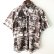 画像1: Pattern Shirt / Gray American / size: L (1)