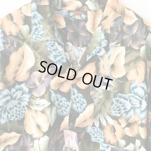 画像3: Pattern Shirt / Beige Leaf / size: L