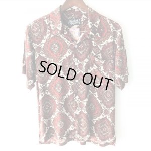 画像2: Pattern Shirt / Red Syo / size: L