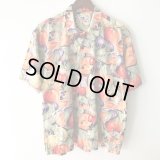 Pattern Shirt / Orange Fruit / size: L