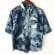 画像1: Pattern Shirt / Denim Clash / size: M (1)