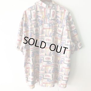 画像2: Pattern Shirt / Surf / size: 2XL