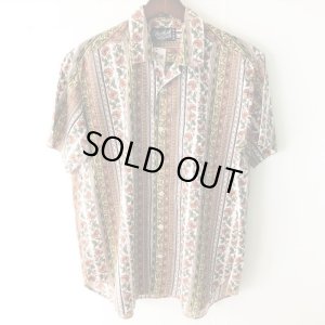 画像2: Pattern Shirt / Flower / size: L