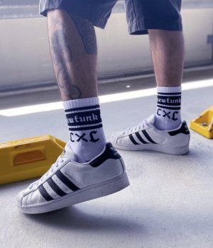 画像4: 【NEWFUNK】CxC Socks (White)