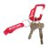 画像3: 【NEWFUNK】Carabiner Keychain (Red) (3)