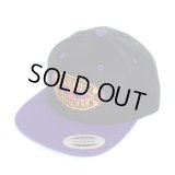 【NEWFUNK】CROSS SNAPBACK CAP (Purple)