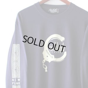 画像2: 【NEWFUNK】Handcuffs Long Sleeve Shirt (Navy)