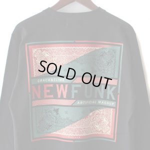 画像4: 【NEWFUNK】PAISLEY BANDANA LONG SLEEVE SHIRT (BLACK)