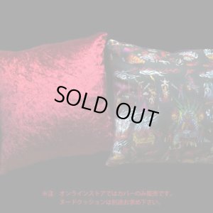 画像3: 【THE E.X.C × CHERRYPICK】地獄絵図クッションカバー (極色レッド)