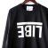 画像3: 【LIBE BRAND × NEWFUNK】UPSIDEDOWN BIG LOGO LONG SLEEVE SHIRT (Bk/White)