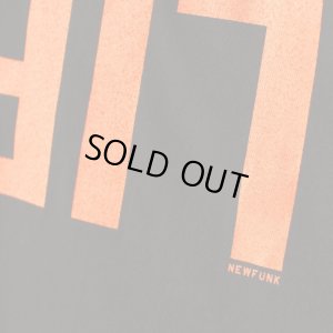 画像4: 【LIBE BRAND × NEWFUNK】UPSIDEDOWN BIG LOGO LONG SLEEVE SHIRT (Bk/Orange)