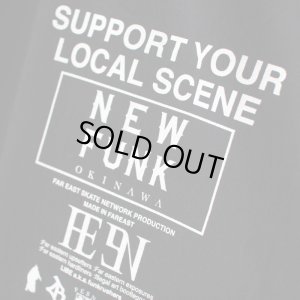 画像5: 【LIBE BRAND × NEWFUNK】UPSIDEDOWN BIG LOGO LONG SLEEVE SHIRT (Bk/White)