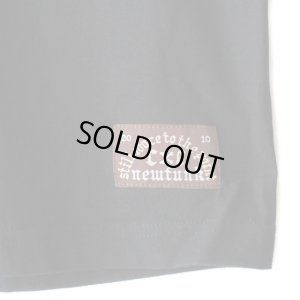 画像6: 【LIBE BRAND × NEWFUNK】UPSIDEDOWN BIG LOGO LONG SLEEVE SHIRT (Bk/Orange)