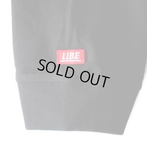 画像7: 【LIBE BRAND × NEWFUNK】UPSIDEDOWN BIG LOGO LONG SLEEVE SHIRT (Bk/White)