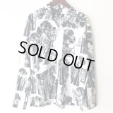 【Ryukyu Pride Wear】Open Collar Long Sleeve Shirt